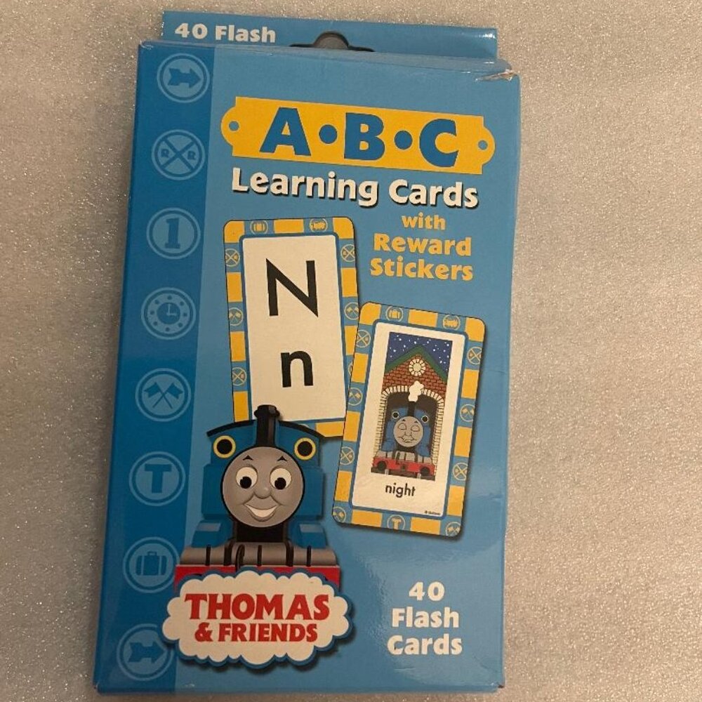 Thomas & Friends ABC Learning Cards 40 Flashcards